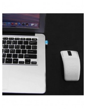 Wireless Bluetooth Mouse Foldable Arc Touch Mouse Ergonomic