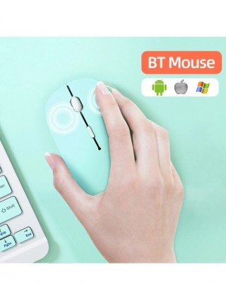 Wireless Buetooth Mouse Silent Cute Candy Color BT Mouse PC