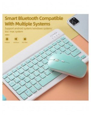 Wireless Buetooth Mouse Silent Cute Candy Color BT Mouse PC