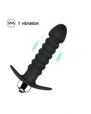 3 variklių analinis vibratorius "Butt Plug" stimuliatorius