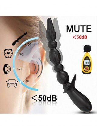 3 variklių analinis vibratorius "Butt Plug" stimuliatorius