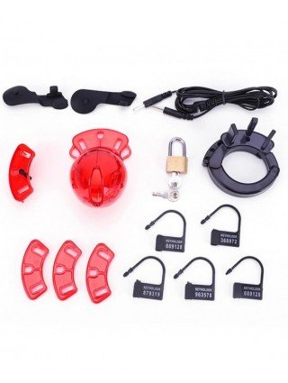 Hot Selling Electro Shock Penis Ring Chastity Belt Penis