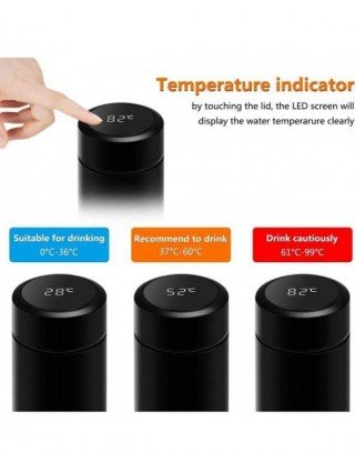 Intelligent Temperature Display Thermal Mug 304 Stainless Steel