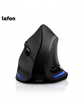 Lefon Vertical Wireless Mouse Game Rechargeable Ergonomic Mouse