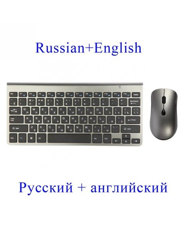 2.4G Wireless Keyboard and Mouse, USB Protable Mini Keyboard