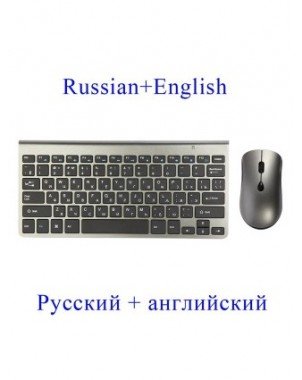 2.4G Wireless Keyboard and Mouse, USB Protable Mini Keyboard