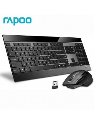 "Rapoo 9900M" kelių režimų "Bluetooth" belaidės klaviatūros ir