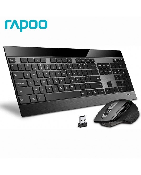 Rapoo 9900M Multi-Mode Bluetooth Wireless Keyboard and Mouse Rapoo 9900M Multi-Mode Bluetooth Wireless Keyboard and Mouse