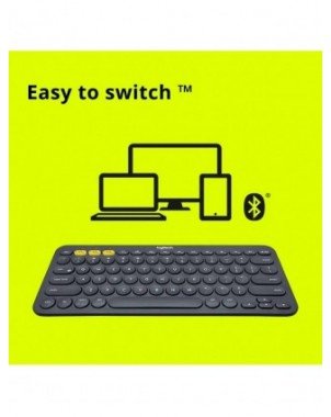Logitech K380 Wireless Bluetooth Network Red Keyboard Tablet