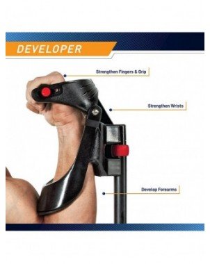 Wrist and Forearm Developer Strengthener Home Gym Gear Arm