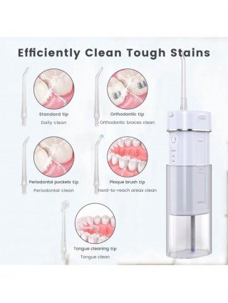 Water Dental Flosser - Cordless Portable Oral Irrigator