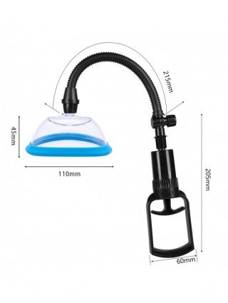 110mm Pussy Pump Vagina Clitoris Sucker Rankinis moterų krūtų
