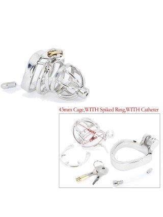 Best CBT Male Chastity Belt Device Stainless Steel Cock Cage