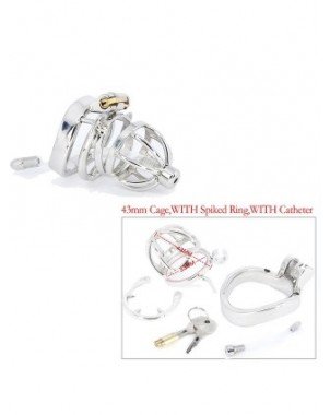 Best CBT Male Chastity Belt Device Stainless Steel Cock Cage