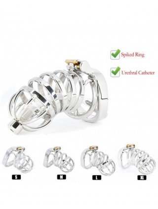 Best CBT Male Chastity Belt Device Stainless Steel Cock Cage
