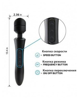 Body Massage Vagina Magic Wand Massager AV Vibrators Dildo