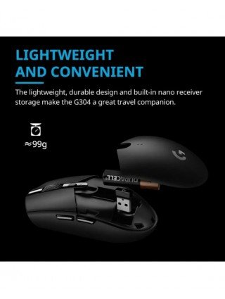 "Logitech G304" belaidė pelė ESports Gaming Lol Laptop