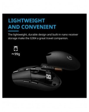 "Logitech G304" belaidė pelė ESports Gaming Lol Laptop