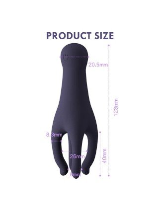 Penis Delay Trainer Exerciser Glans Stimulater Massager Mens