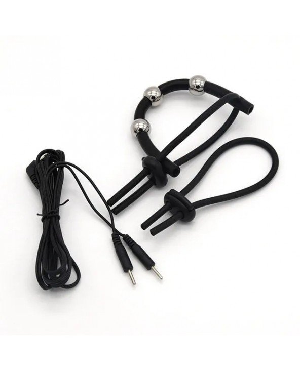 Sex Products Electric Shock Penis Rings Pulse Body Massager