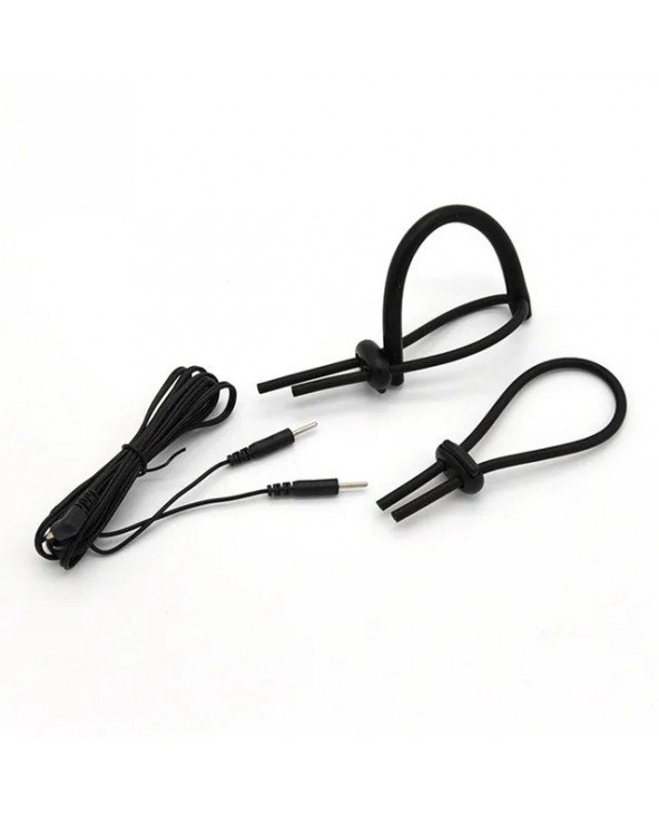 Sex Products Electric Shock Penis Rings Pulse Body Massager