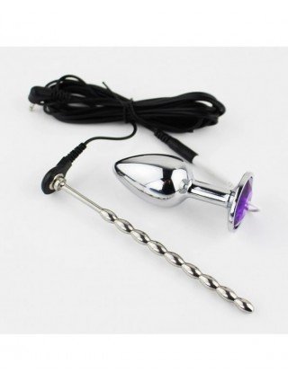 Electric Shock Penis Stimulator Ring Anal Sex Toys For Men