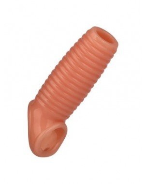 Silicone Reusable Penis Sleeve Flexible Glans Penis Enlarger