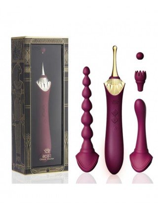 ZALO BESS 2.0 G-spot vibrator soft silicone clitoral