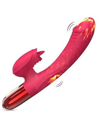 G-spot Vibrator for Women Clit Nipple Licking Clitoris