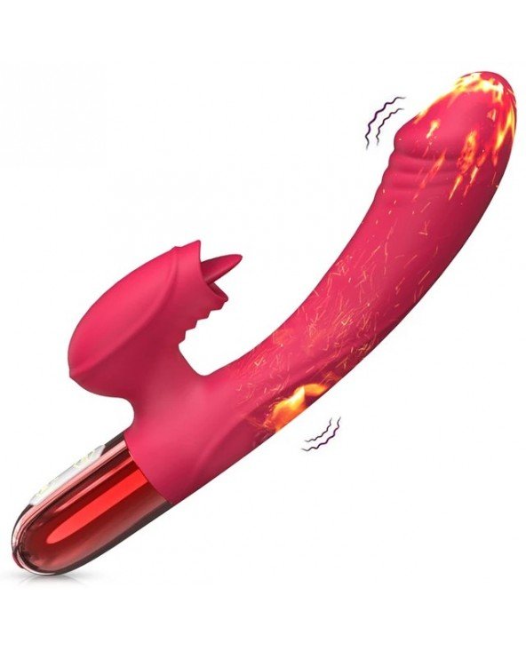 G-spot Vibrator for Women Clit Nipple Licking Clitoris G-spot Vibrator for Women Clit Nipple Licking Clitoris