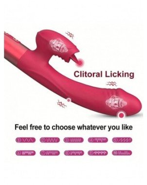 G-spot Vibrator for Women Clit Nipple Licking Clitoris