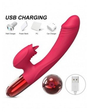 G-spot Vibrator for Women Clit Nipple Licking Clitoris