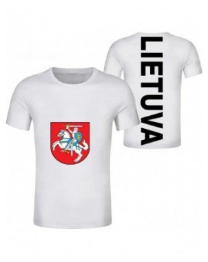 LIETUVA Jaunimo Country Ltu Marškinėliai Tautos vėliava