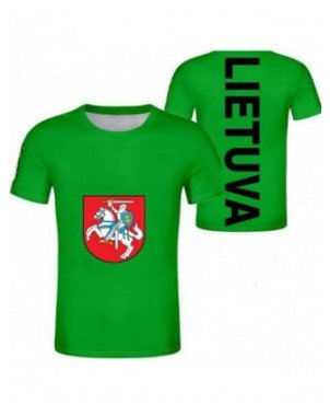 LIETUVA Jaunimo Country Ltu Marškinėliai Tautos vėliava
