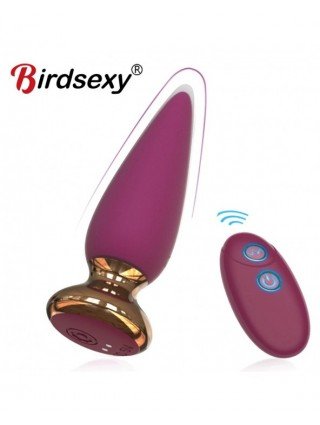 Wireless Remote Anal Vibrator Sex Toy For Men Women Anal Plug