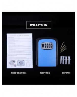 New Key Safe Storage Organizer Boxes with 4 Digit Password