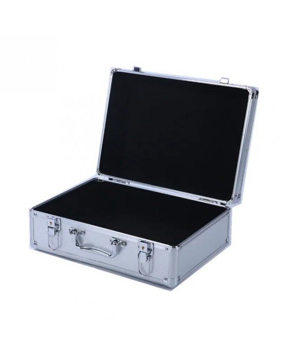 Portable Aluminum Case Storage Box File Tool Alloy Device Sound