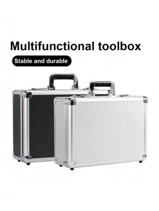 Portable Aluminum Case Storage Box File Tool Alloy Device Sound