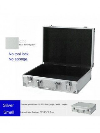 Portable Aluminum Case Storage Box File Tool Alloy Device Sound