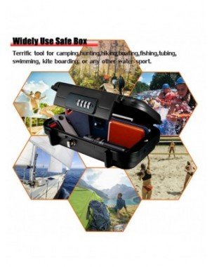 Portable Safe Box Travel Safe Box Large Capacity Security