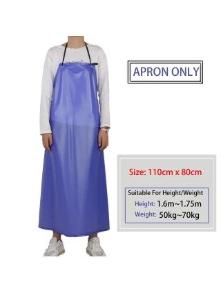 Reusable Waterproof PVC Apron Hand Sleeves Women/Men Work