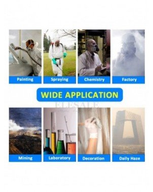 6800 Full Face Gas Respirator With Dual Filtering Cartridge