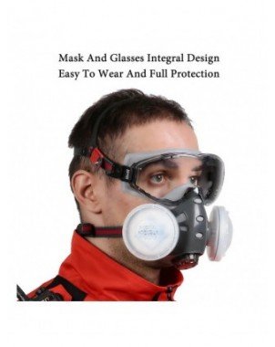 Full/Half Face Dust Mask Respirator With Anti-Fog Safety
