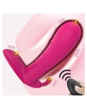 Remote Control Dildo Vibrator Insible Wearable Vagina Massage G
