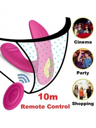 Remote Control Dildo Vibrator Insible Wearable Vagina Massage G