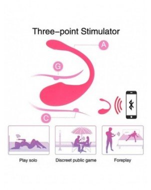 Wireless APP Remote Control Dildo Vibrator for Women Female