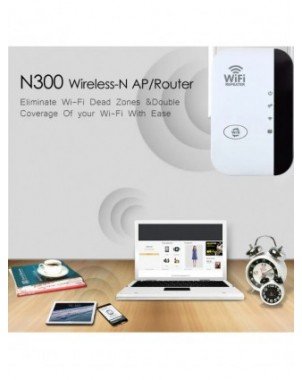 300Mbps Wireless WIFI Repeater Remote Wifi Extender WiFi