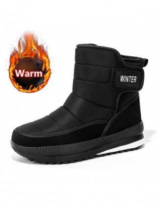 Itin šilti žieminiai vyriški batai madingi vienspalviai juodi