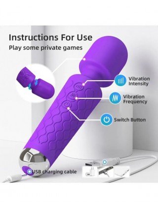 Vibrator for Women Clitoris Stimulator USB Rechargeable