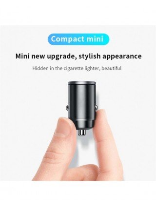 100W/200W QC3.0 PD Mini Car Charger 12-24V Lighter Fast